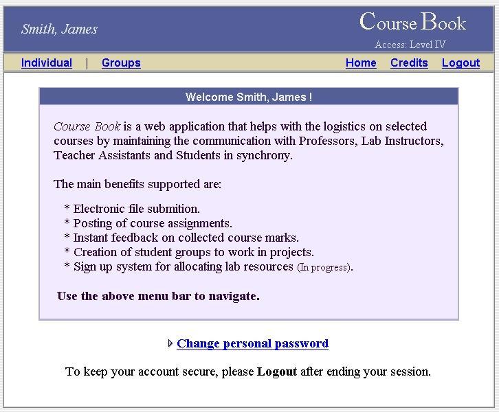 Lab & CDT Groups You will be prompted to change your password.