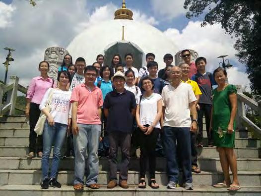 Buddhist Society Visit to Kuching Buddhist Society and Kuching Buddhist Village 15 August 2015 Fifteen students from the Buddhist Society of St