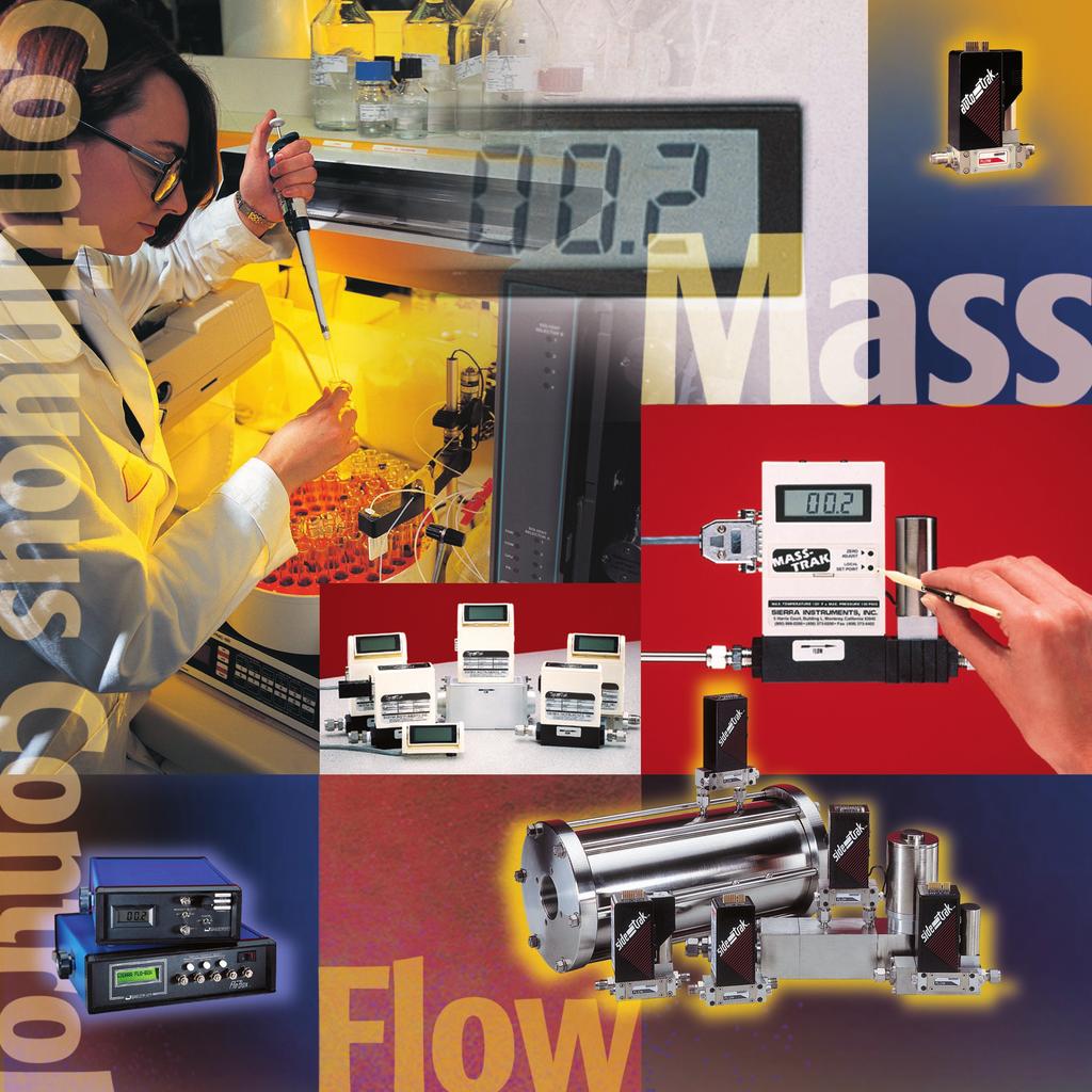 800 Series Mass Flow Meters and Controllers