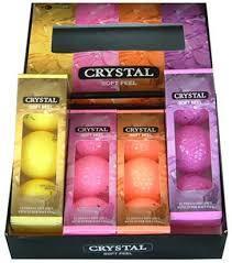Adams New Idea Crystal Golf Balls Set Includes Bag & Putter Now Only! $20.