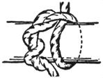Half Hitch Halyard Bend The half hitch is the start of a number of other hitches and is useful all by itself as a temporary attaching knot.