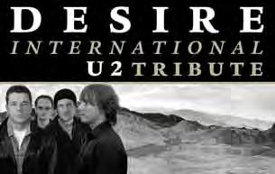 Hagersville Rocks 2016 musical lineup DESIRE Audiences that have witnessed The International U2 Tribute Desire, have been left speechless after experiencing the passion and authenticity of their