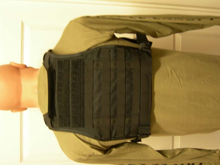 Plate Carrier Rear Additional Comments: I suggest that you mark your equipment with POLICE OR SHERIFF to cut down on the risk of fratricide.