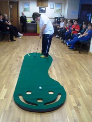 Primary Schools The Junior Golf Association of Monifieth Links in local Monifieth Primary Schools have a six week programme designed to give children aged nine a first introduction to golf.