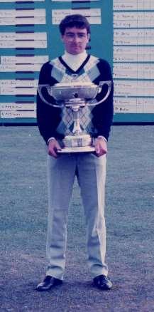 Jimmy won the English Universities strokeplay championship in 1984 and was subsequently selected to play for Connacht in a match against Ayrshire at Rosses Point in April 1985, the week before the