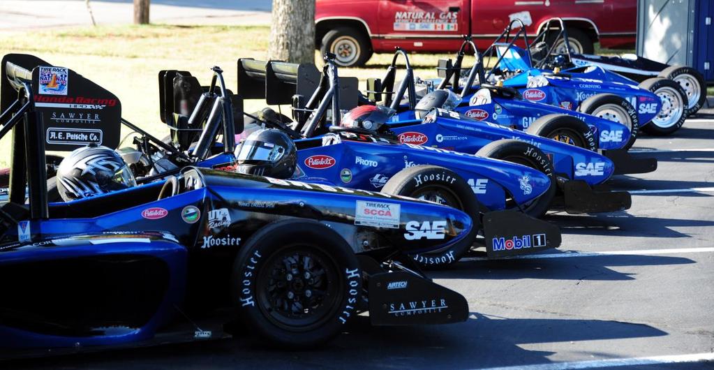 2016 UTA RACING E-CAR ELECTRONICS 19 circuit boards Student-designed software and hardware CHASSIS Student-designed chassis Tube-frame chromoly THE CARS
