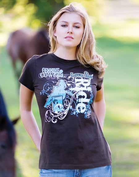 LOVE THE RIDE TEE Whether you re a barrel racer or just love the lifestyle, this tee is
