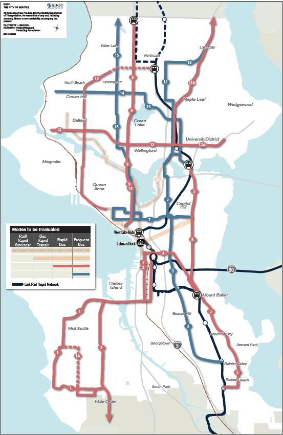 Phasing for Priority Bus Corridors PRINCIPLES Leverage existing and planned investments (transit, bicycle, and