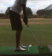 Structure cont. In this part of the golf swing, the body is being set up to move.