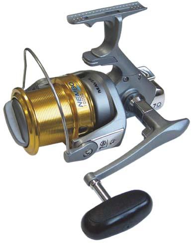 Falcon reels come in 3 sizes and are suitable from light spinning for trout or largemouth basse sto heavy feeder. Very suitable for sea fishing too. Mod Tg.