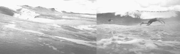 Figure 13. Plot of recorded surf tracks.