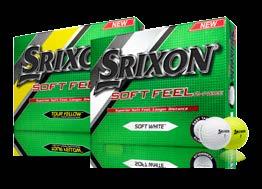 Now in its 10 th generation, the new Srixon Soft Feel golf ball provides even better feel on all shots, improved greenside spin and incredible distance and accuracy from tee to green.