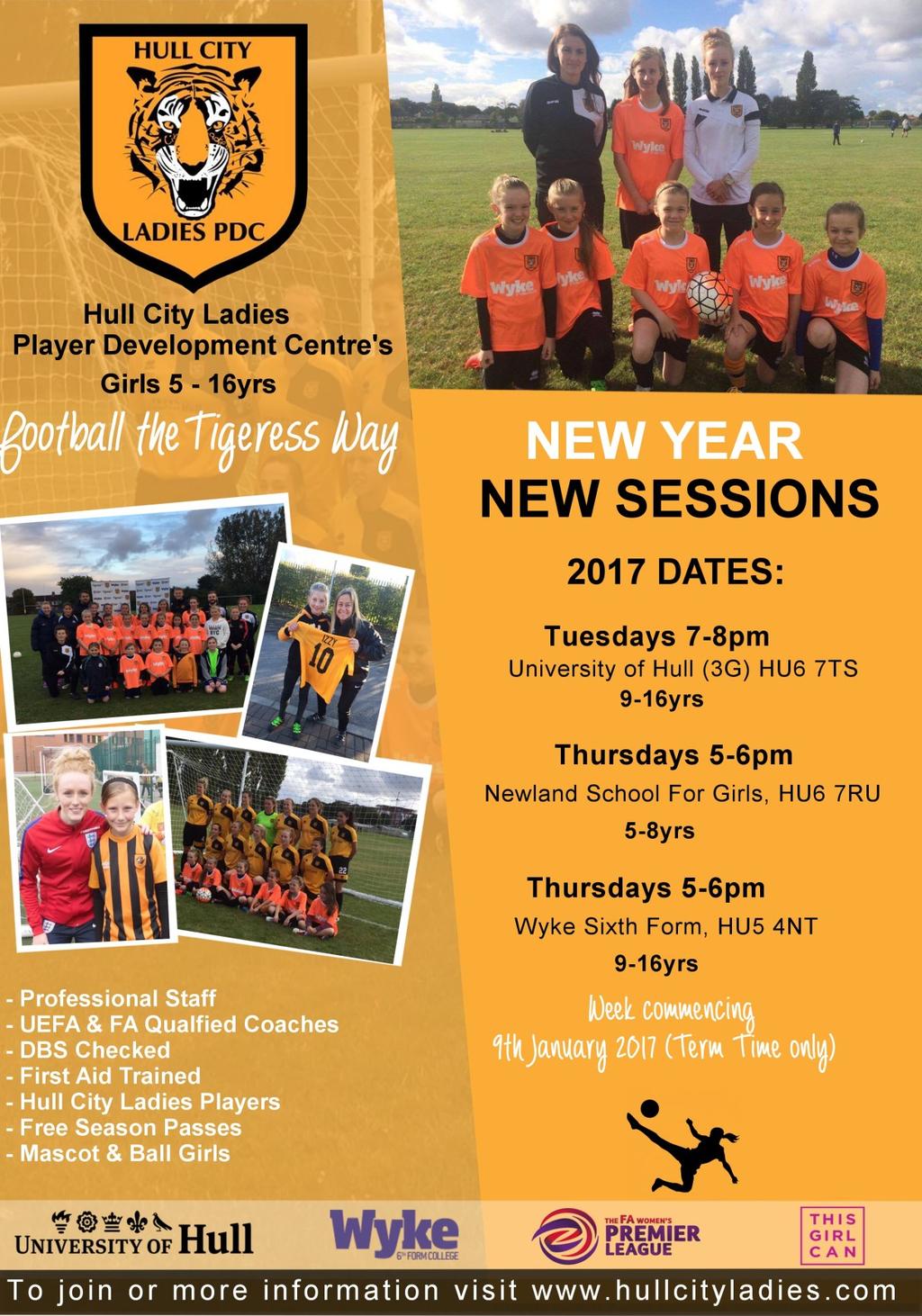 The Club are keen to build relationships with local coaches and invite coaches to come along and observe training sessions and learn from the