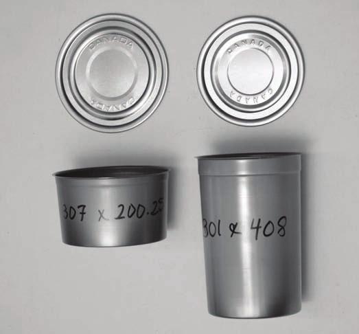 Choosing Can Sizes To assemble the sealer, you will need to identify the can size you will be using (diameter and height).