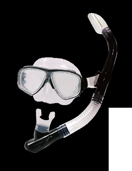 Recreational Snorkeling Gear By The Reef Tourer line from TUSA offers a variety of high-quality mask, snorkel and fin packages that