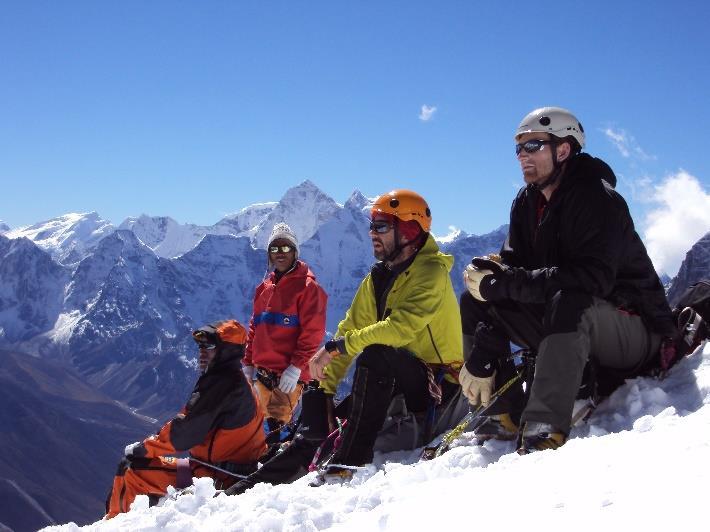 The Three Peaks Nepal expedition crosses the high Kongma La Pass between peaks and completes a fabulous circuit of the upper Khumbu tributaries, before returning to Namche Bazaar and back to Lukla.