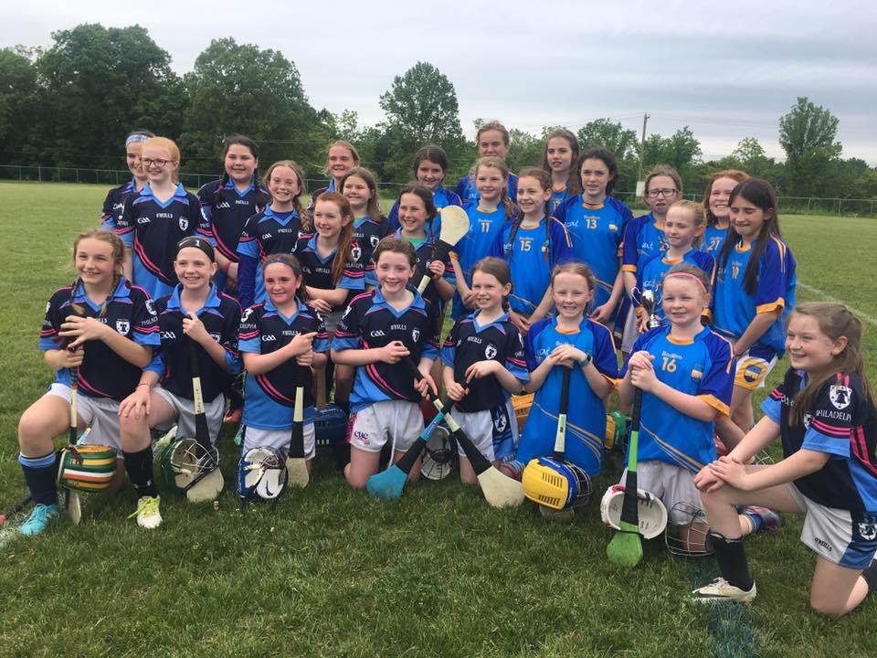 New York teams play in Philly Camogie Blitz Well done to all the girls from New York who competed at a recent underage Blitz at Limerick Field s in Philadelphia.
