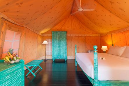 3. Rooms Jetwing Tented Camp is set amidst parklands and woodlands, and even the tents have been built to seamlessly blend in to its surroundings with each room