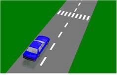 [144] You must give way to pedestrians on a marked pedestrian crossing - (a) If there is any danger of a collision. (b) When they are crossing from your right only.