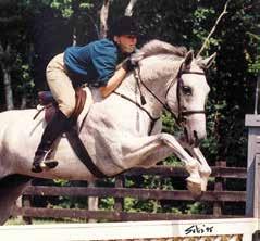 As a junior, she rode at local and rated levels, showing competitively all over the country.