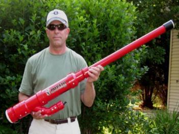 The MG-11 Carbine potato gun includes: Powerful 175 cubic inch pressure rated combustion chamber 1.