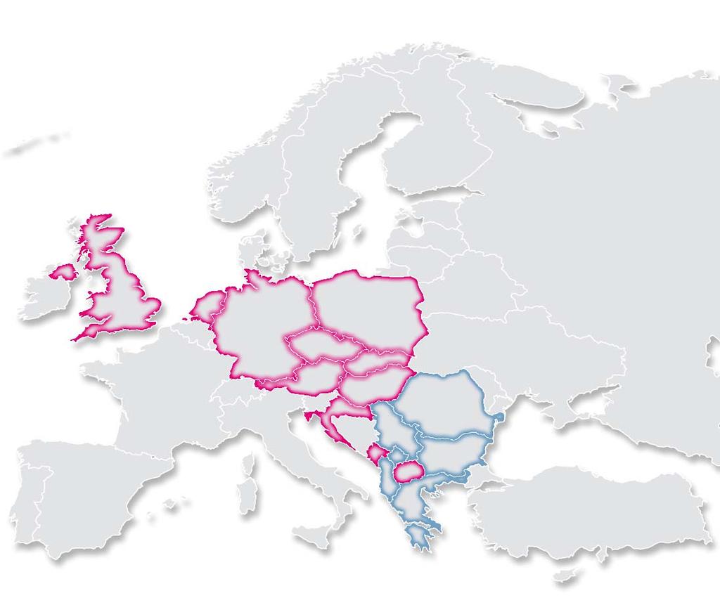 OTE-Footprint fully complementary to Deutsche Telekom s existing European footprint. all data in million Serbia (ownership 20%) No.1 Fixed and Mobile Operator Population 10.2 Fixed Lines 3.