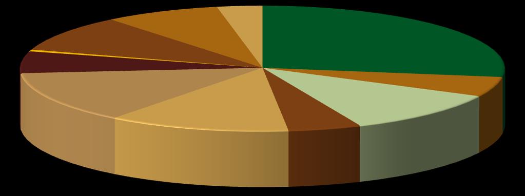 Figure 1.16: Composition of total import of agro-processing industry (2000-2010) Tobacco 0.4% Rubber 10% Footwear 7.8% Leather & leather 3% Food 27.4% Furniture 5.6% Beverages 5.