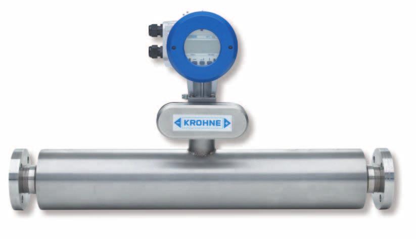 OPTIMASS The world's most advanced Coriolis meter family No limits with installation Mount and measure! Supports can be attached to the pipework at any point.