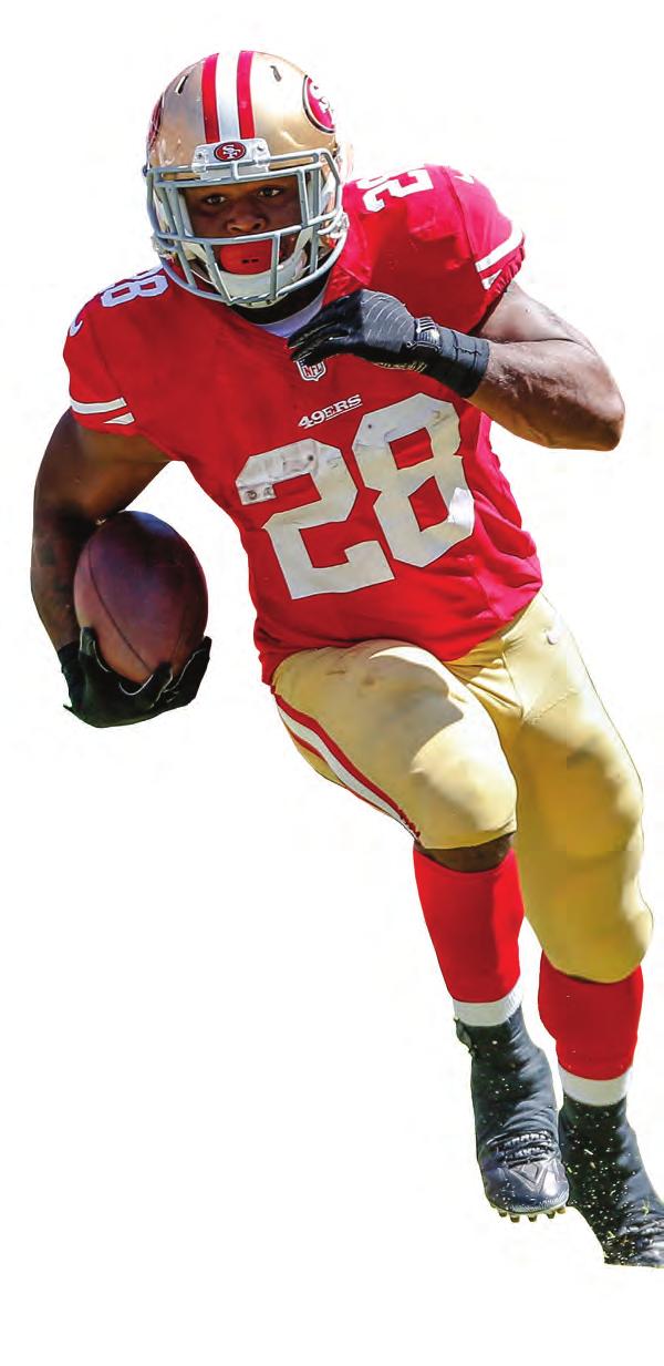 Carlos Hyde looks to continue the steep tradition of San Francisco running backs in 2016.