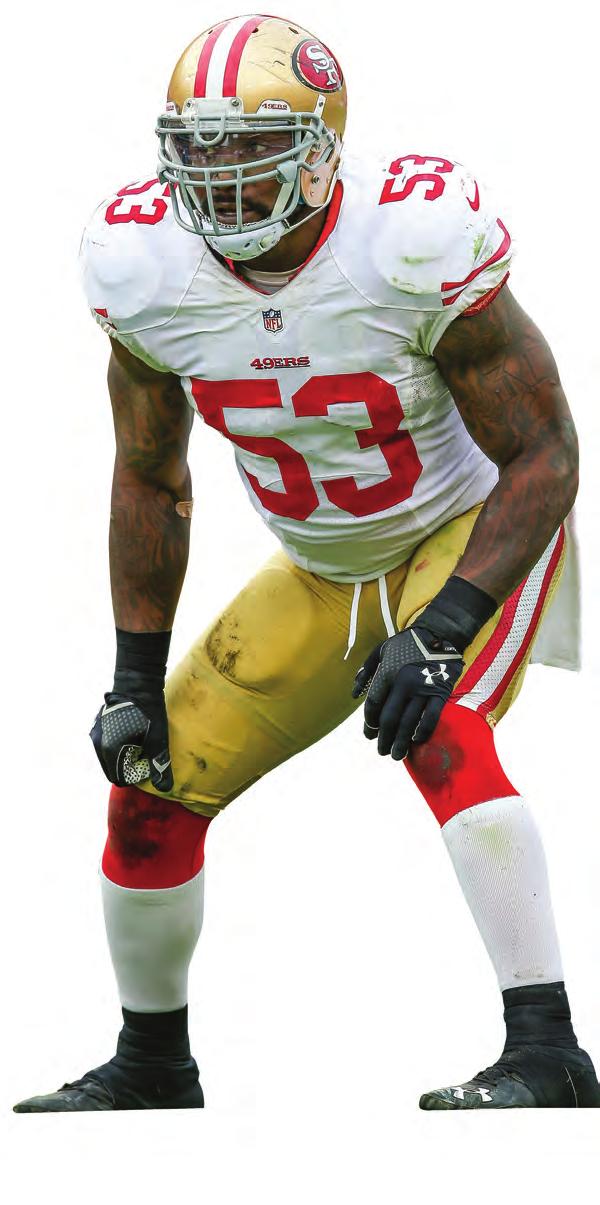 Talent, hustle, toughness and determination are all attributes 49ers linebacker NaVorro Bowman has displayed during his first six seasons in the NFL.