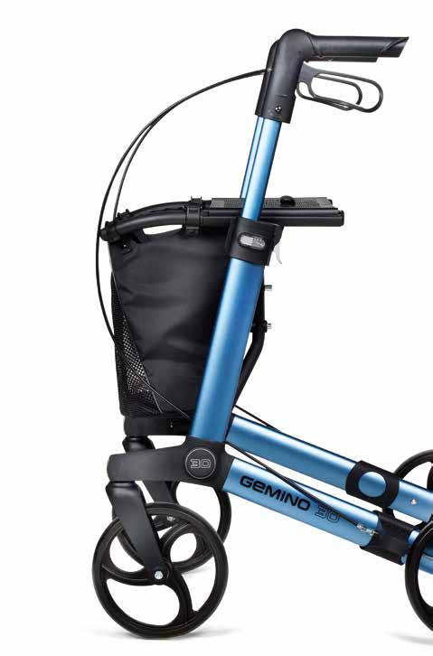 GEMINO 30 ENJOY LIFE AND EXPRESS YOURSELF Looking for a lightweight rollator that stands out?