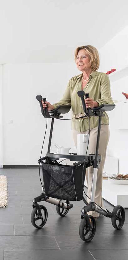EXTRA SUPPORT AND STABILITY. ALSO GREAT FOR GAIT TRAINING If you need extra support when walking, the Gemino 30 Walker is the perfect choice for you.