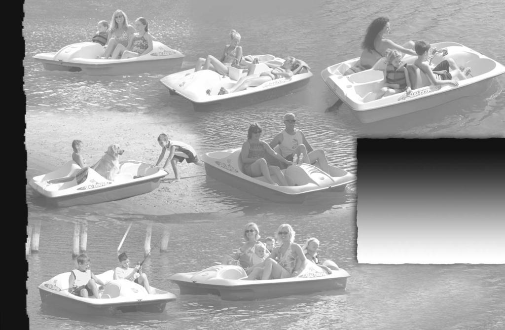 OWNER S MANUAL Pedal Boat Models: 3 Seat 5 Seat Sun Slider