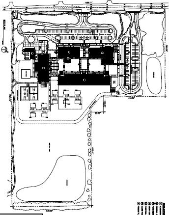 Elementary School Z Findings and Recommendations Finding: The conceptual plan shows staff parking and a bus loop north of the planned school buildings, with the student drop-off in front of the