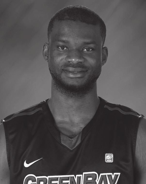 HENRY UWADIAE #50 #50 Sophomore 6-11 240 Forward/Center Benin City, Nigeria Evelyn Mack/Kirkwood CC Prior to Green Bay Attended Kirkwood Community College in Iowa for the 2013-14 season.