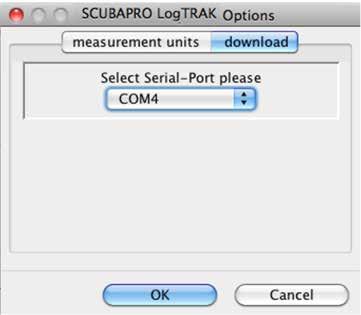 5.2 Introduction to SCUBAPRO LogTRAK LogTRAK is the software that allows Chromis to communicate with a
