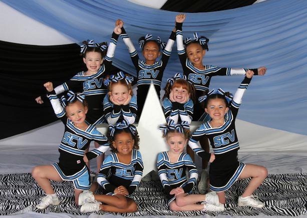 The mission of SCV All Stars is to enrich the lives of young people through the sport of cheerleading.