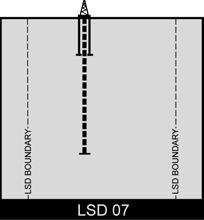 If the whipstocked hole inadvertently bottoms in LSD 14 (A to D), it is assigned a new unique well identifier of 00/14-20-045-12W4/2.