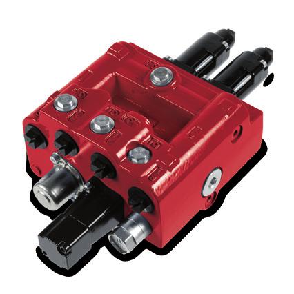 Monoblock Directional Control Valve RMB 202 Key valve features RMB 202 is a 2-section mono block valve, especially designed for front-end loaders.