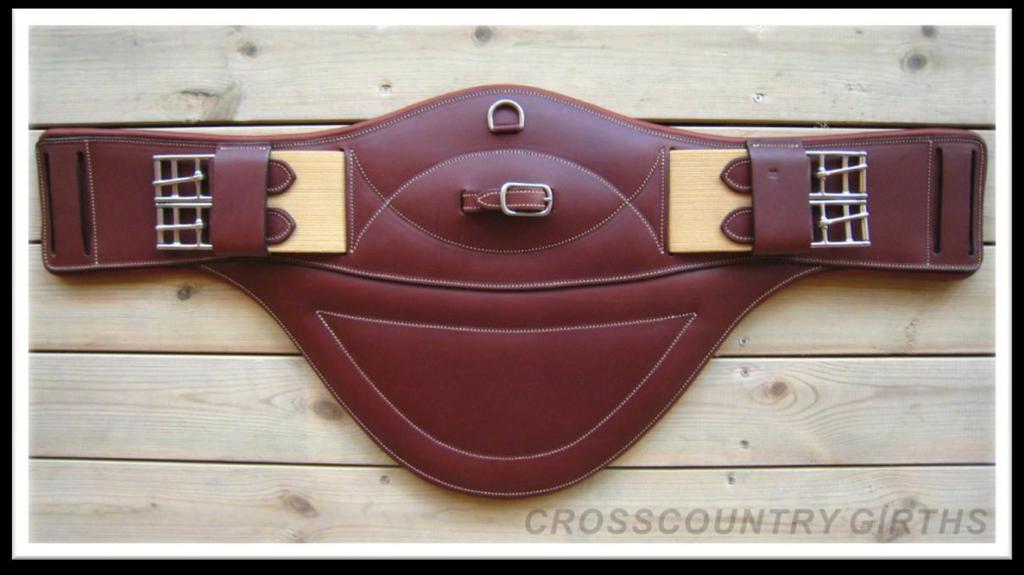 Cross Country Belly Guard Short highly comfortable leather girth.