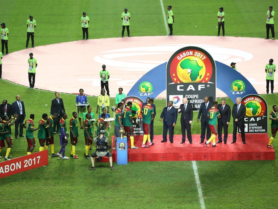 fifth Africa Cup of Nations title, after
