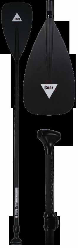 Aluminum adjustable paddle is a great price point quality paddle for all riders.