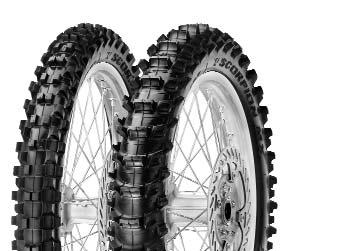 10 SOFT 410 Choice of champions Excellent traction and self-cleaning properties to push from start thanks to the tyre contour and knob design Constant performances in long lasting racing conditions
