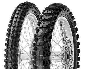 13 HARD 486 Choice of champions Good damping performance, optimised stability and better puncture-resistance on hard terrains or supercross races provided by the special stiff carcass with pet