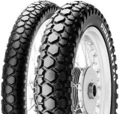 6 MT 70 On the road with an off road attitude The continuous contact with the ground and the optimised traction on all surfaces, also at lean angles are guaranteed by the tread pattern Improved