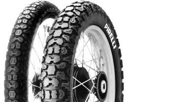 MT 40 TRAIL ON/OFF From road to trail Strong puncture resistant carcass for safe off-road use, able to withstand hardest rocky terrain Good wet and dry performance, high grip during braking and