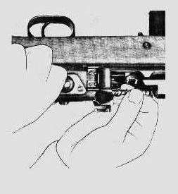 4. Sights The sight has two range tags, one for spitzer (torped) ammunition and one for round nose (ogival).which one is installed can be seen between the sight screw and the range window.
