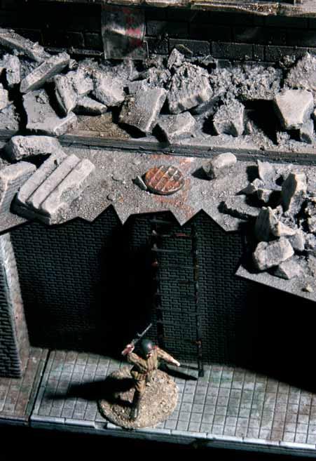 UNDERGROUND TUNNELS AND SEWERS (Optional rule) In urban combat as an addition to your normal strategic moves you must also consider the possibility of getting round enemy defences using underground