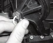 ..go to the current model pedal installation instructions below If you have one pulley at the top of the pedal...go to the older model pedal installation instructions on the following page.