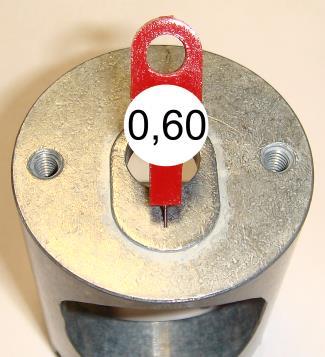 30mm pin gauge must be used and must not fit into vertical bore 03BSIGNATURE AND STAMP OF